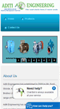 Mobile Screenshot of aditiengineeringpumps.com
